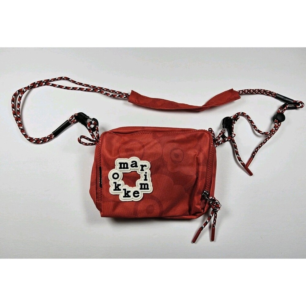 Marimekko Iloisa Mini Unikko Kioski Shoulder Bag Purse Crossbody Red